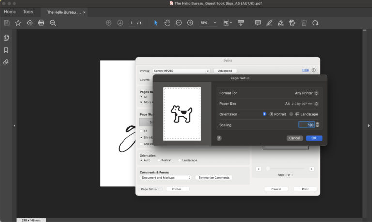How To Print A PDF With Trim Marks In Adobe Acrobat