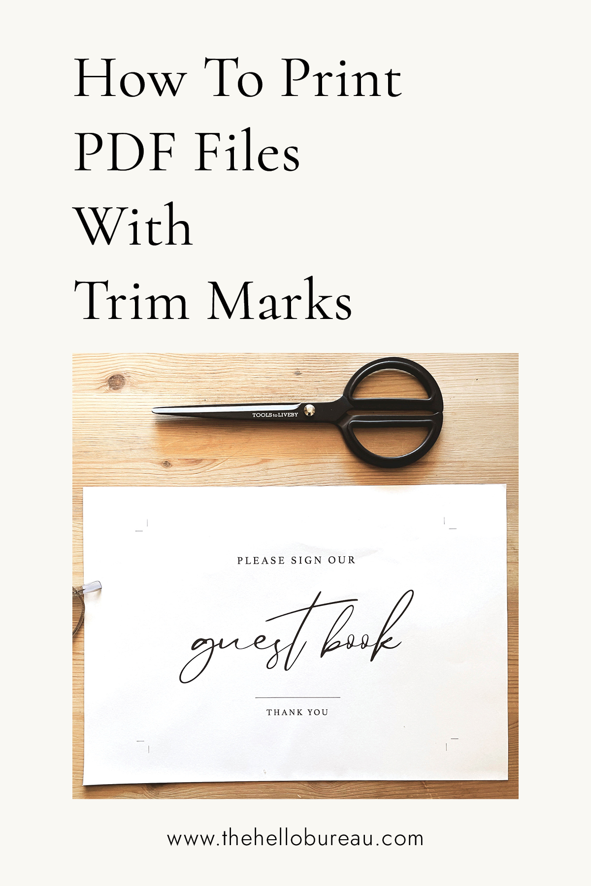 How To Print A PDF With Trim Marks In Adobe Acrobat