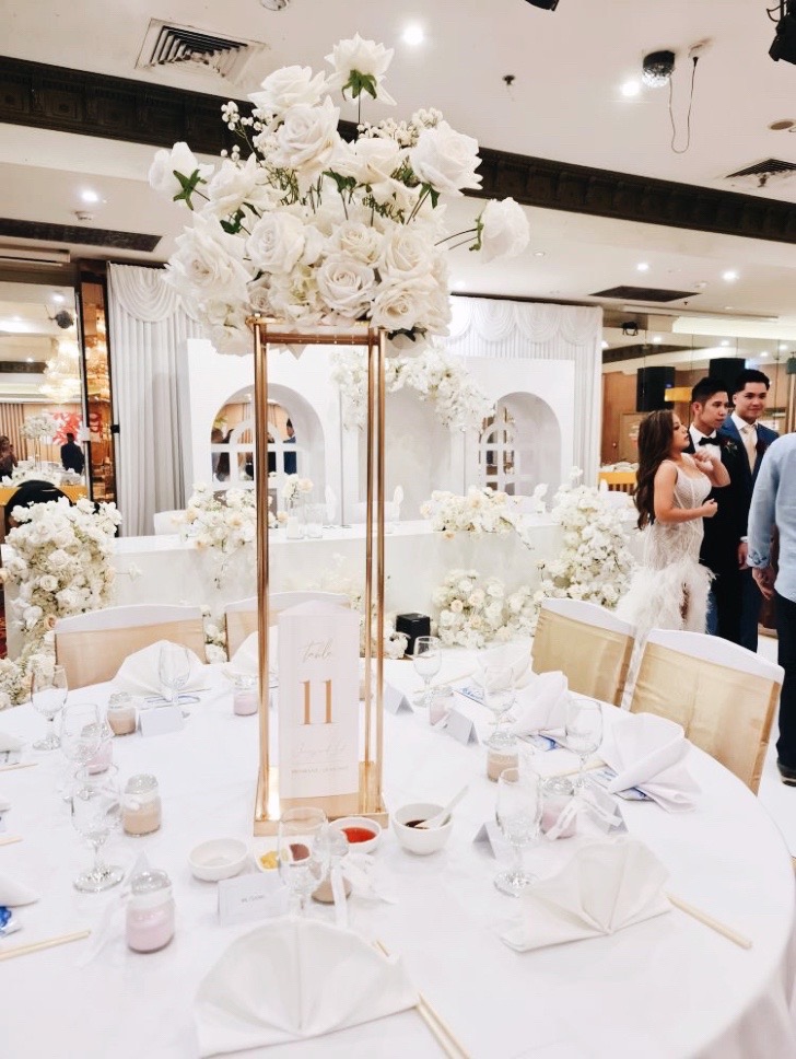 Chinese Wedding Banquet Menu Design