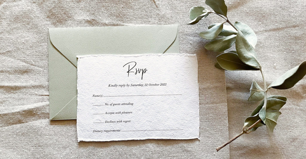 RSVP Cards For Wedding Invitations