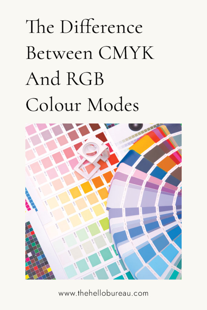 The Difference Between CMYK and RGB Colour Modes
