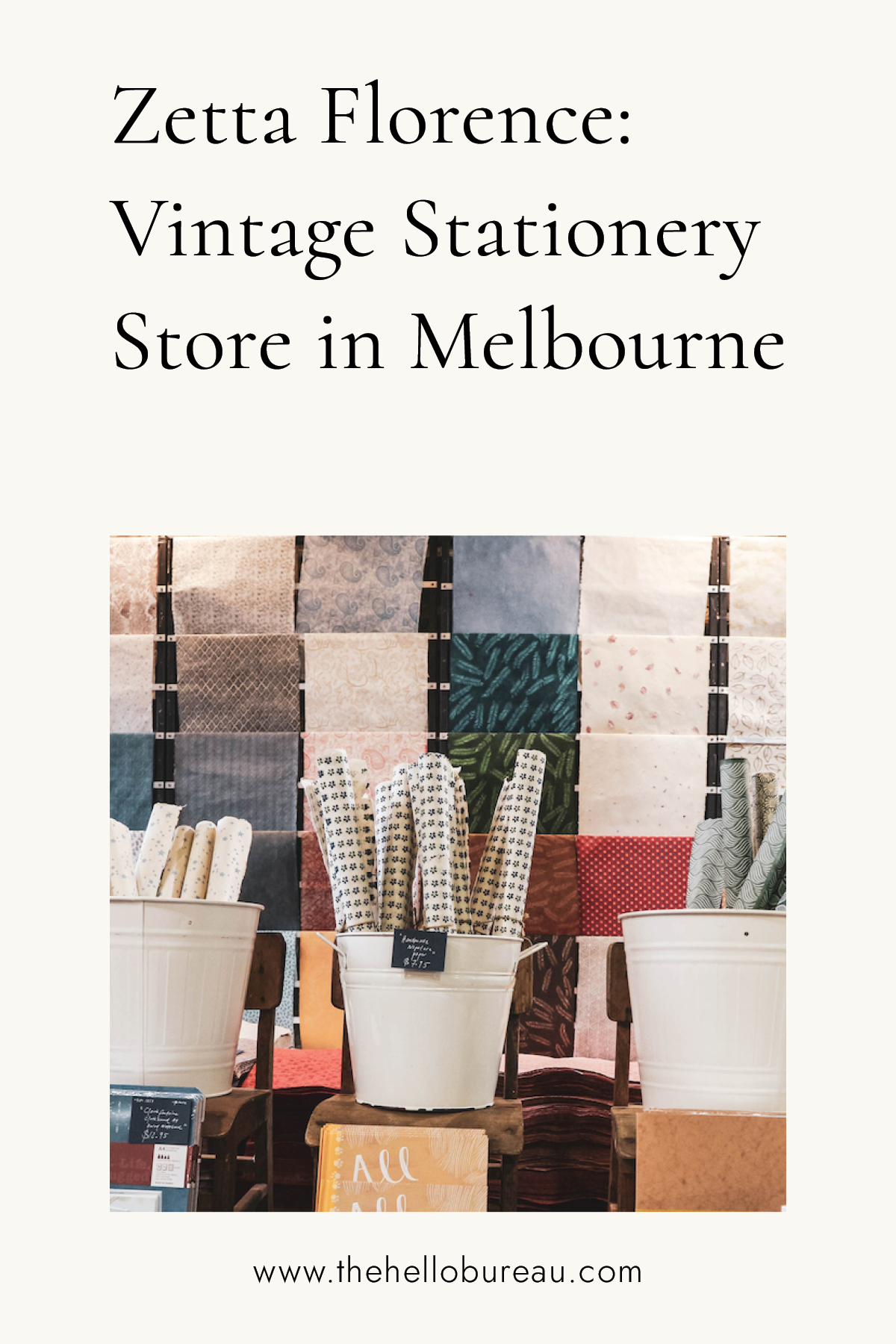 Zetta Florence: Vintage Stationery Store in Melbourne